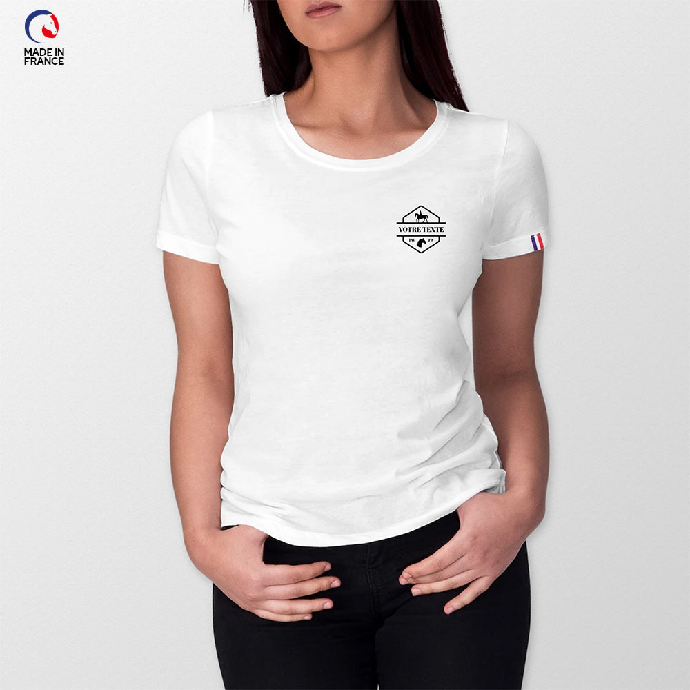 T-shirt Femme Ecusson 1