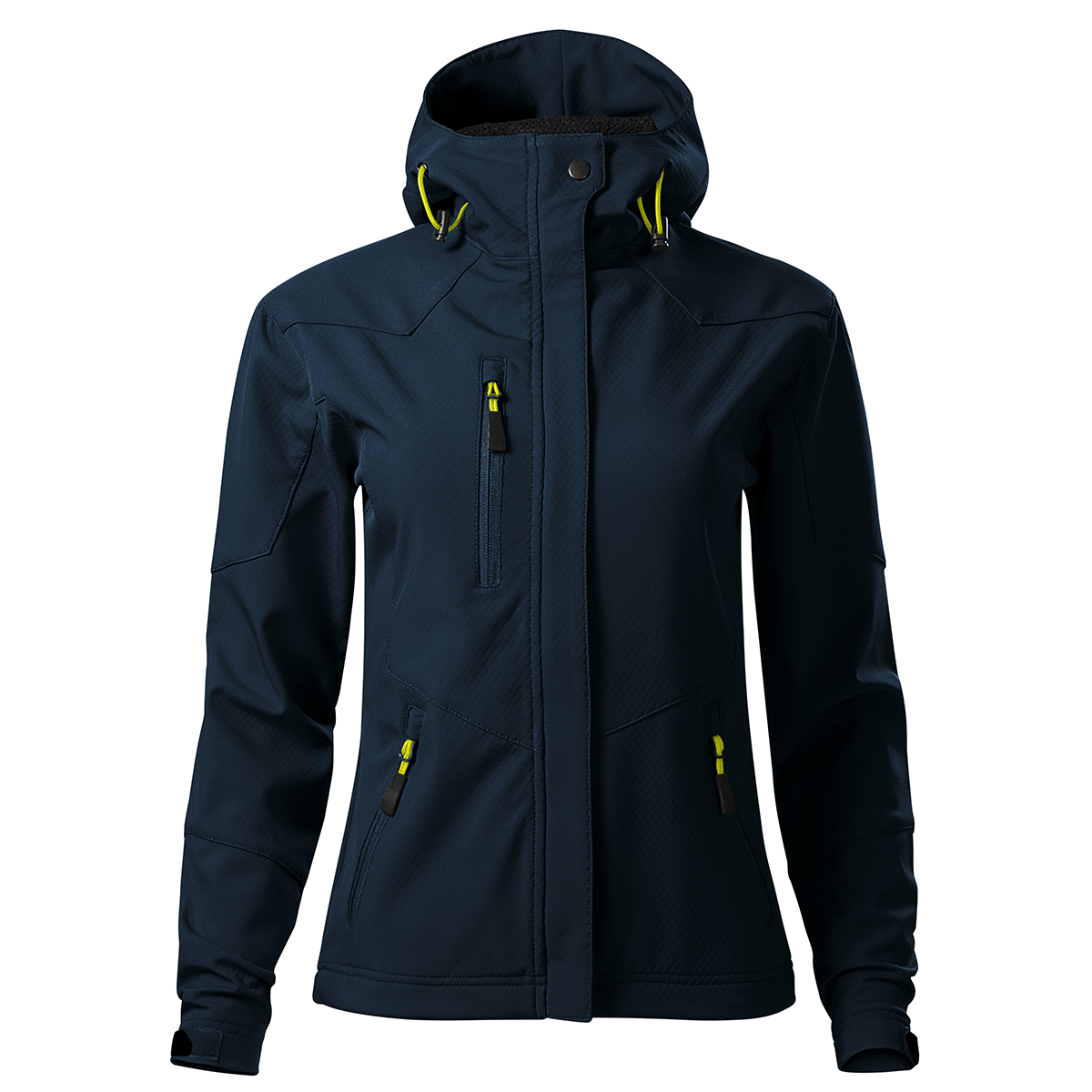 Women's red softshell jacket 